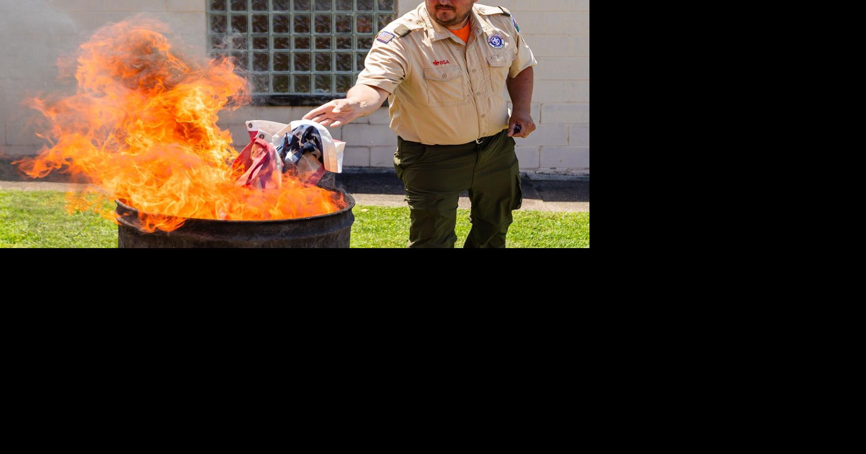 Read MoreScouts partner with American Legion for flag retirement