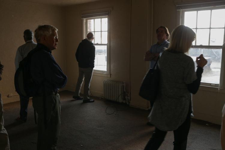 Idaho Falls city officials get final look at old Bonneville Apartments before renovation Local