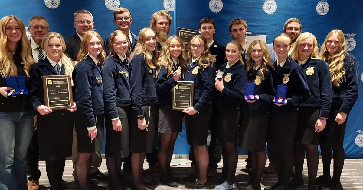 Ffa Awards In Order Rigby FFA students take home national awards following National ...