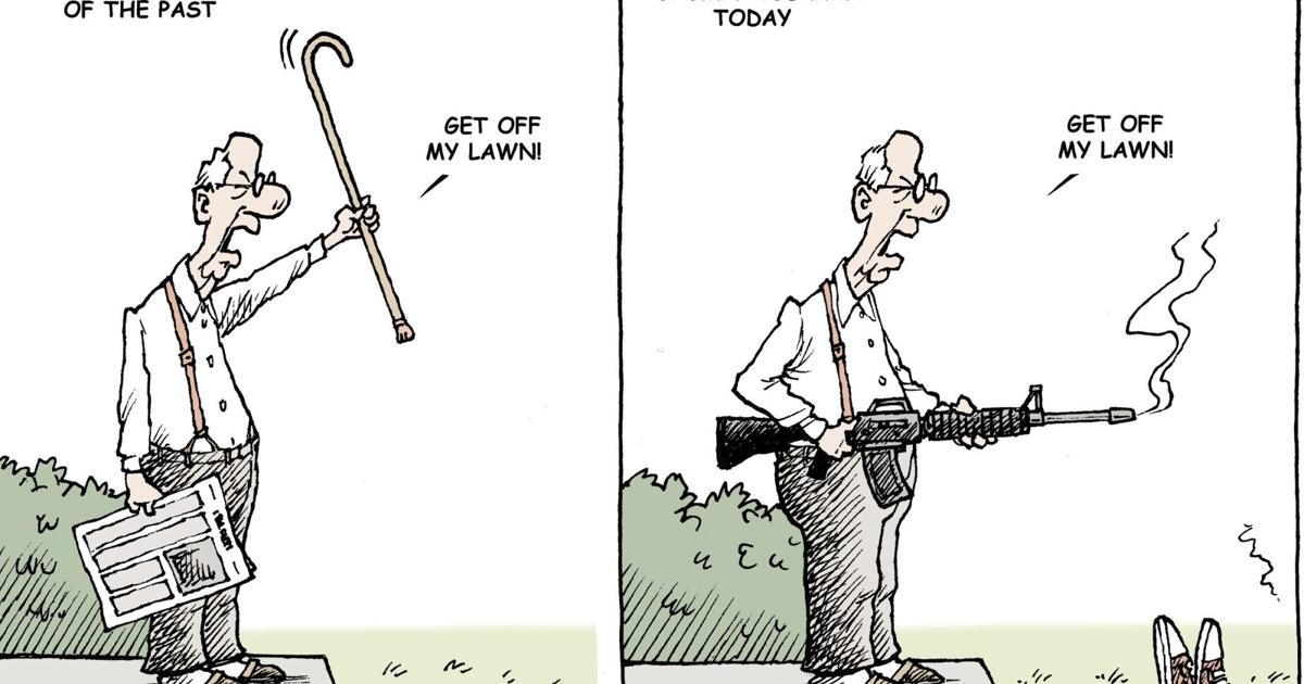 THE EVOLUTION OF THE GRUMPY OLD MAN | Cartoons | postregister.com