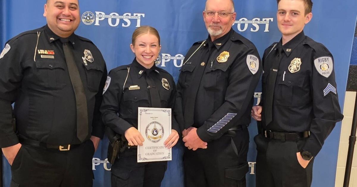 Rigby Police Officers receive official certifications | News ...