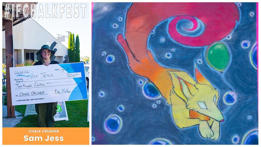Chalk it up! Idaho Falls Sidewalk Chalk Festival winners announced