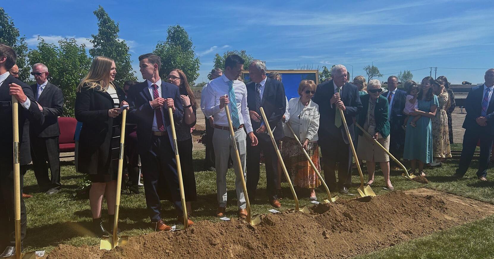 Teton River Temple groundbreaking held in Rexburg - Vimarsana News