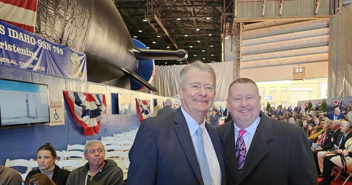 US Navy christens newest submarine, USS Idaho, at event in Connecticut ...