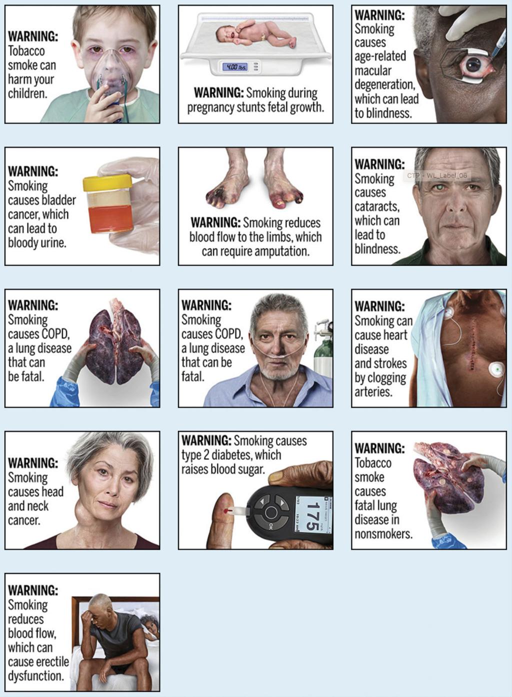 US makes new push for graphic warning labels on cigarettes ...
