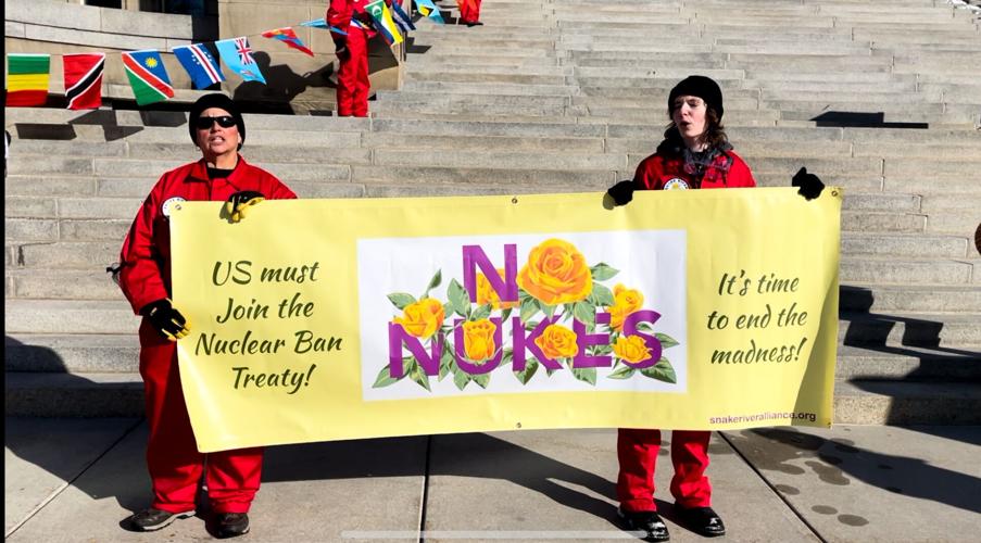 Treaty on probhibition of nuclear weapons rally 1