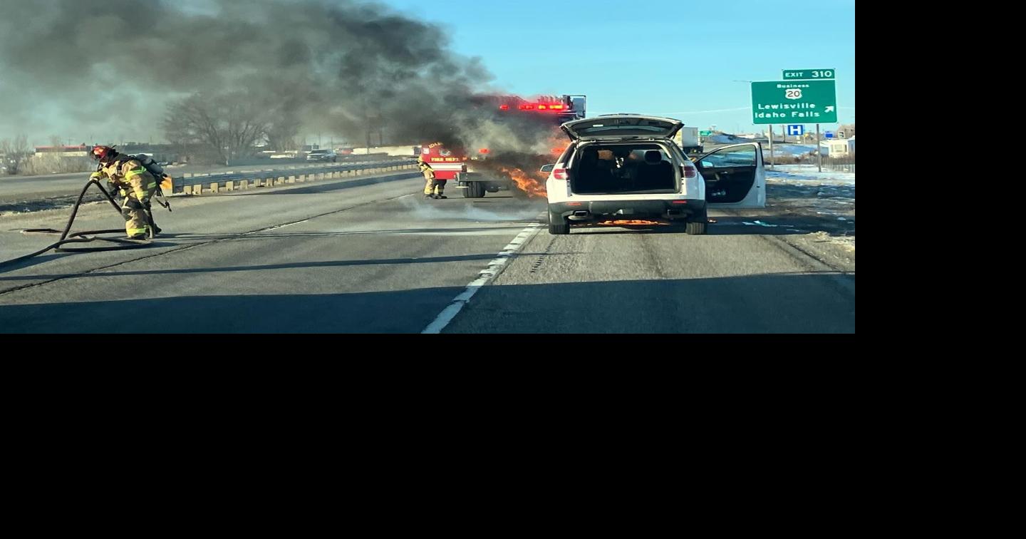 Vehicle catches fire on Highway 20 | Local News | postregister.com