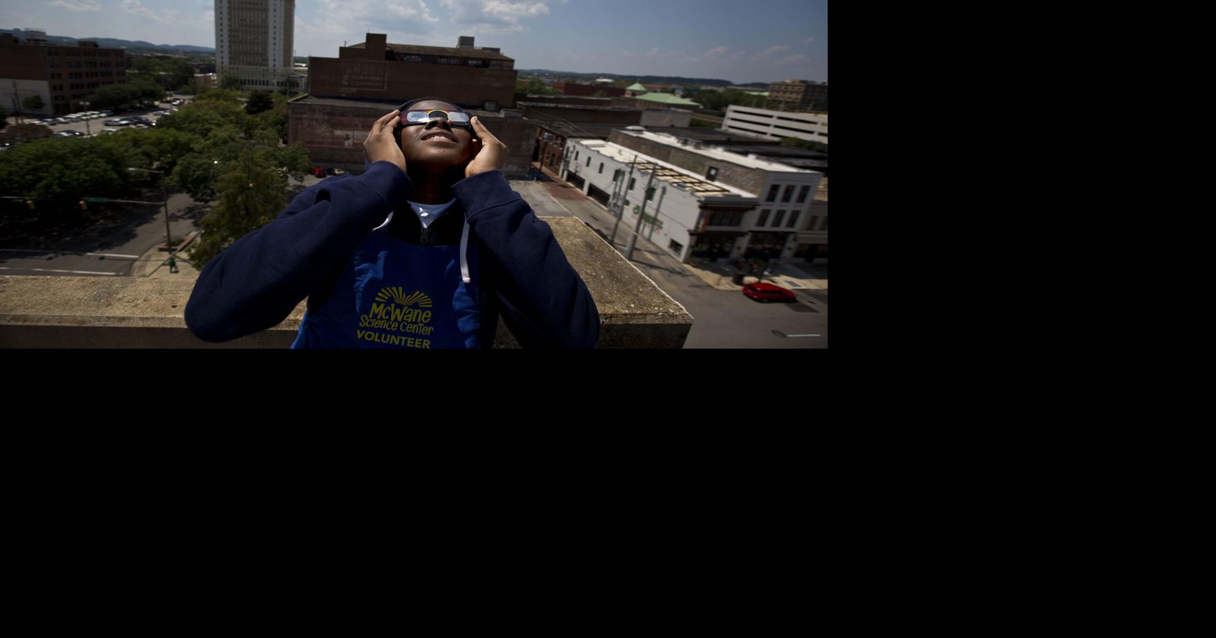 Looking at a solar eclipse can be dangerous without eclipse glasses