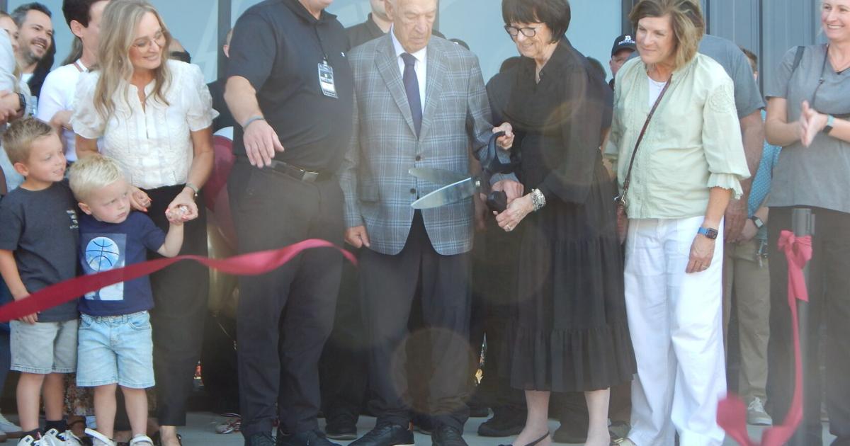Broulim's Fieldhouse officially opens at Rigby High School