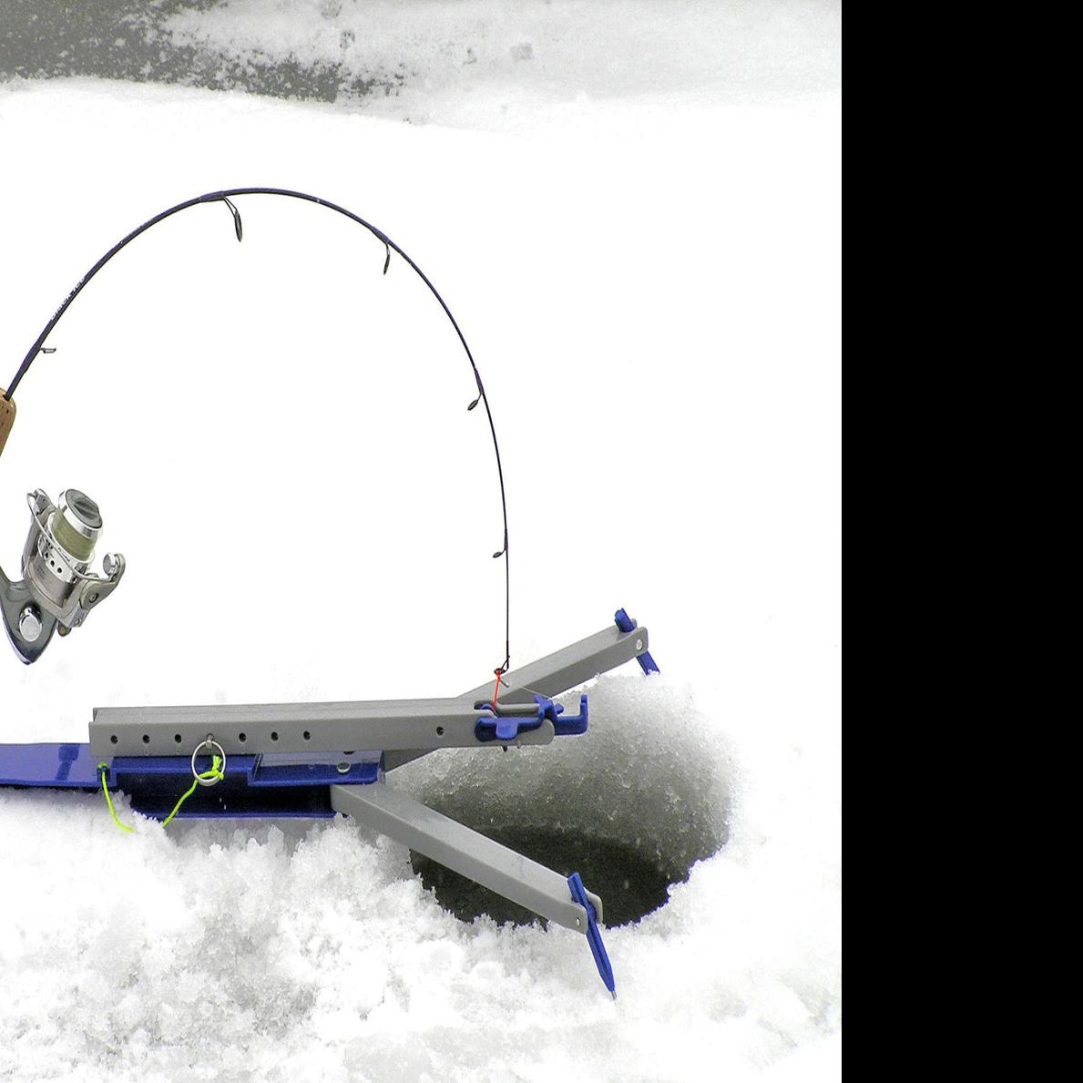 Jaw Jacker Ice Fishing Jigging Base & Hook Setter - Great