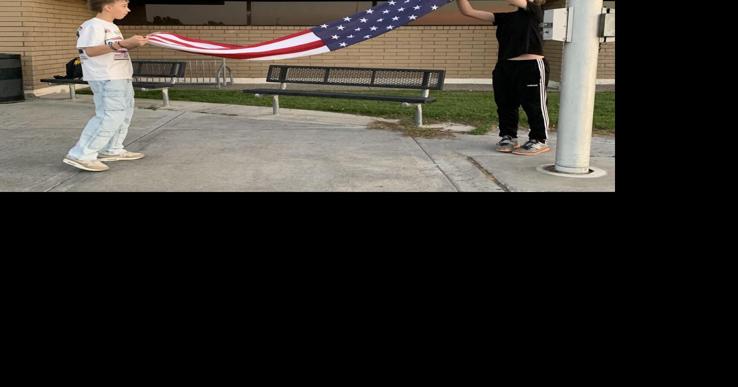 Students take on Flag duties at Rigby Middle School News