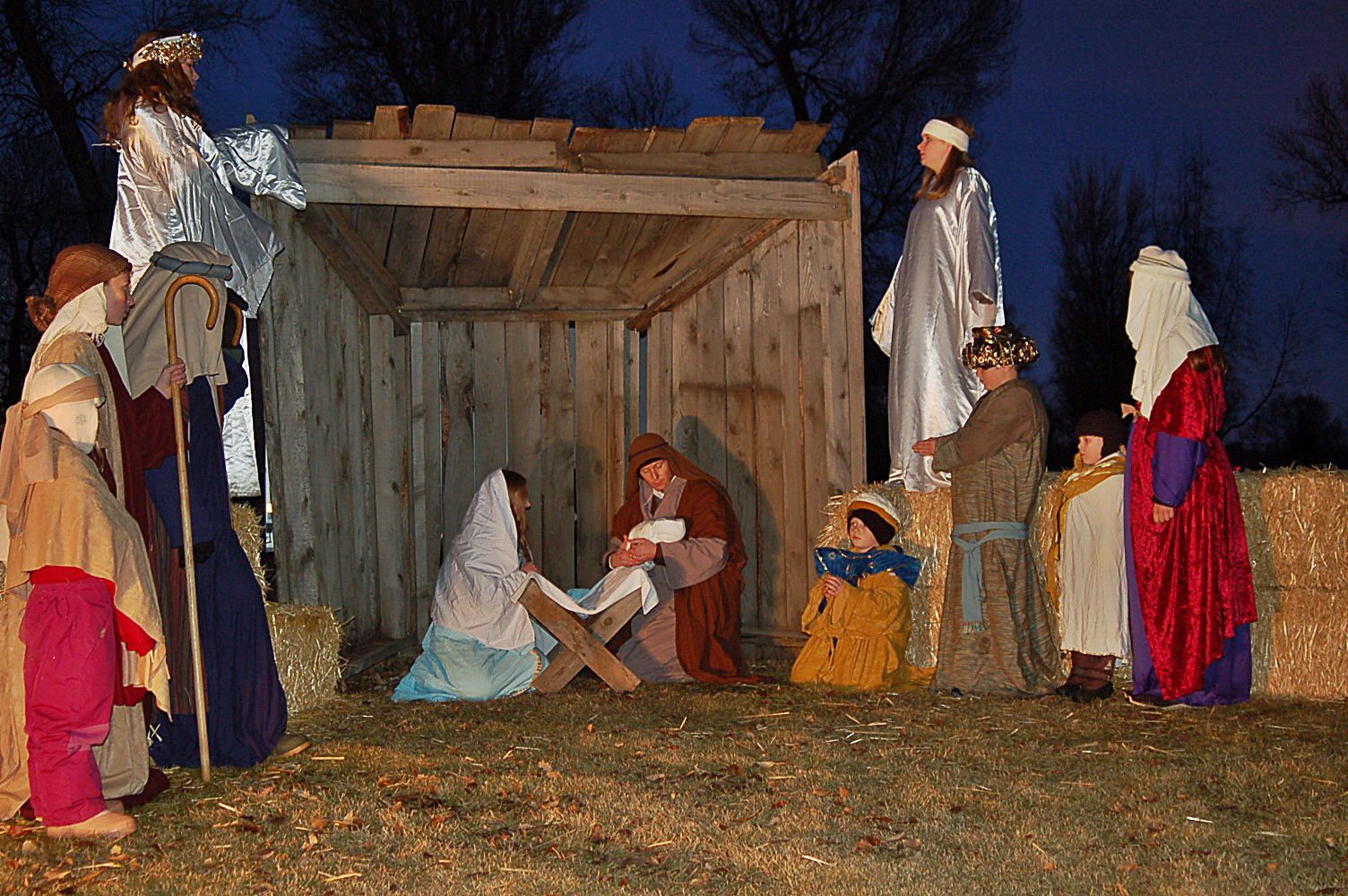 A Ride-along On Blackfoot's Live Nativity | News | Postregister.com