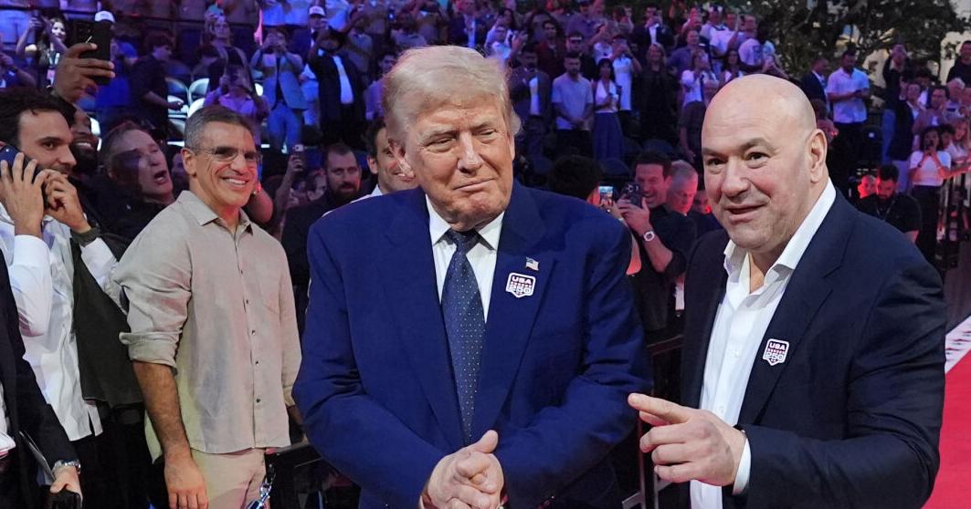 Trump celebrates his 80th birthday with an Iran deal and UFC cage fights at the White House