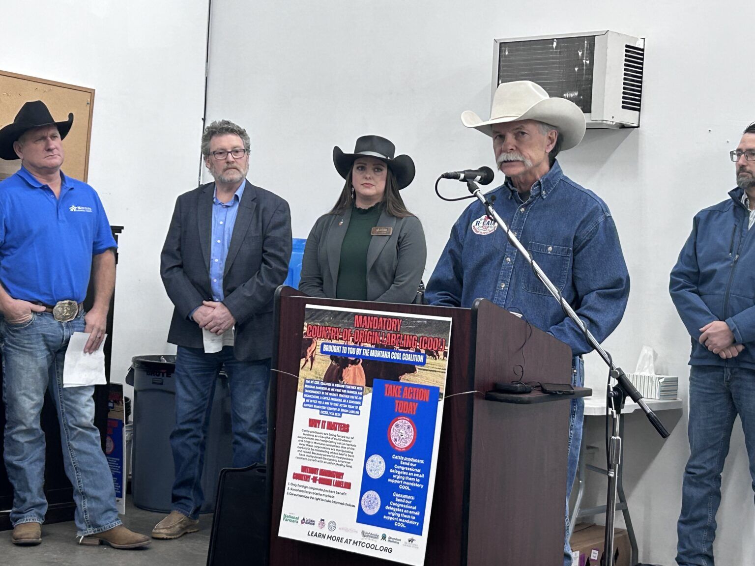 postregister.com - DARREL EHRLICK
Daily Montanan - Where's the beef? Coalition says no Farm Bill without mandatory beef labeling