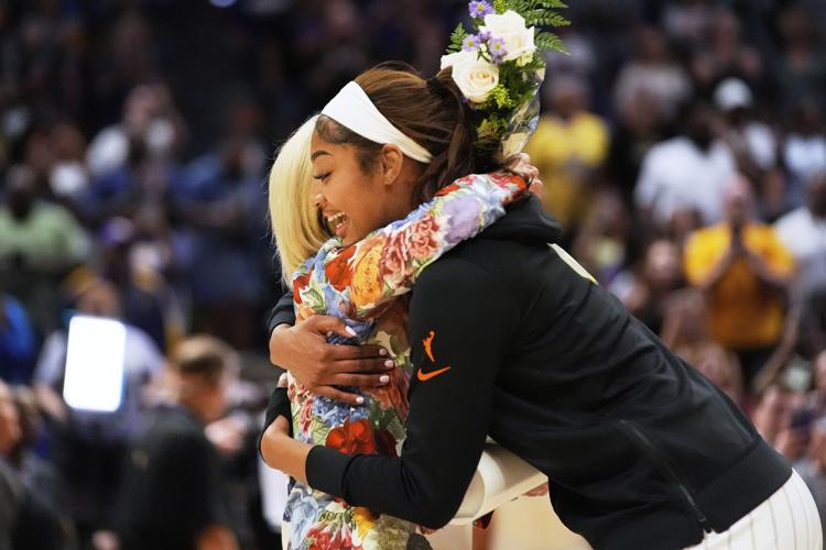 Angel Reese has a rousing return to Baton Rouge in an exhibition for the  Sky vs. Brazil | College Sports | postregister.com