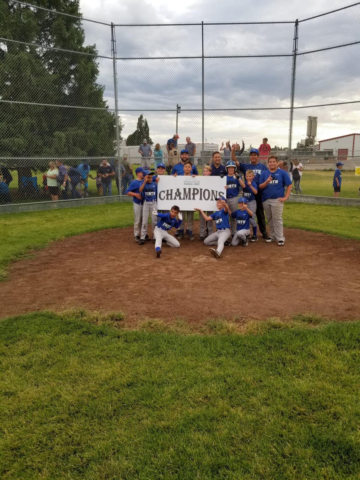 Idaho Falls Youth Baseball Champions Sports