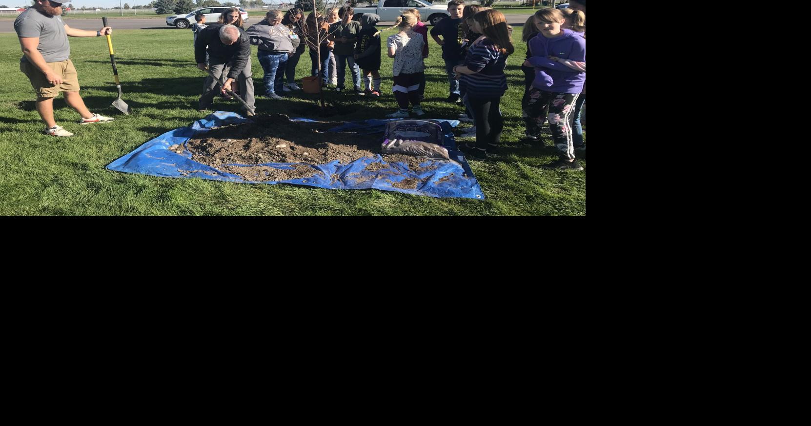 Ridge Crest Elementary students plant trees for Arbor Day Chronicle