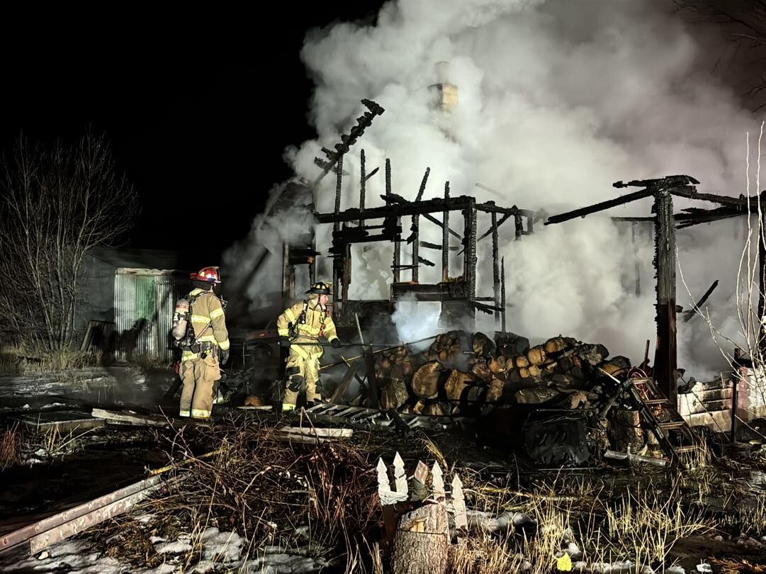 Early morning fire results in complete loss of farmhouse | Local News ...