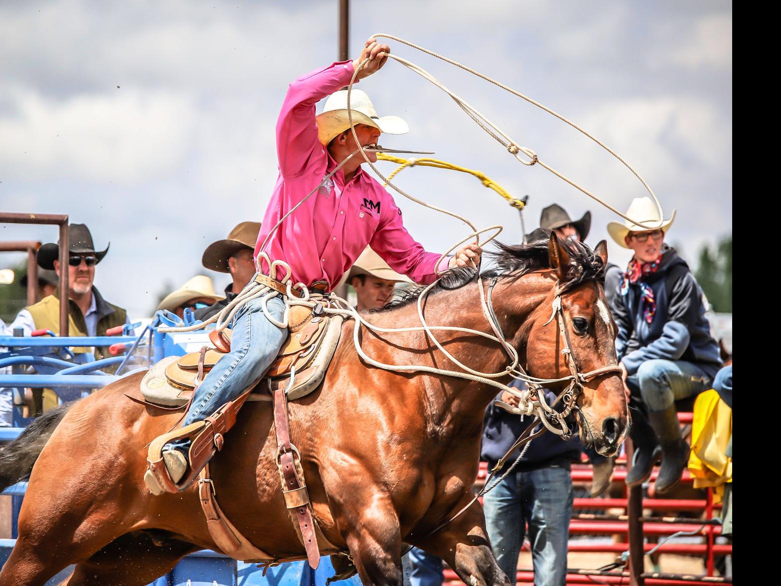 A Look At The 21 State High School Rodeo Finals Tie Down Roping Sports Postregister Com