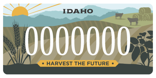 postregister.com - Idaho Transportation Department News Release - State of Idaho offering two new license plate designs