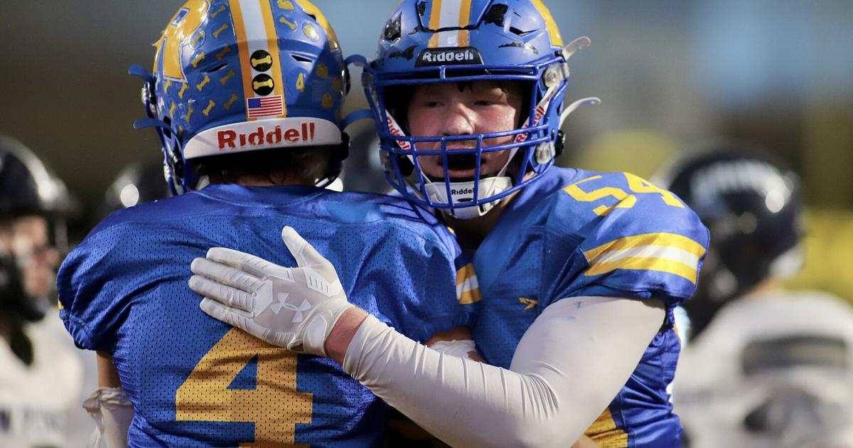 Jamie Riley Football Ririe football survives upset-minded New Plymouth | High School Sports ...
