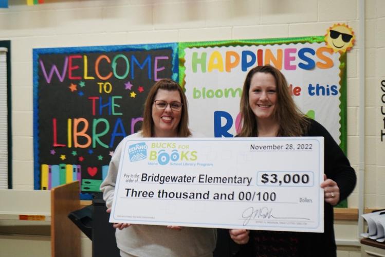 Bridgewater Elementary receives 3,000 for new library books