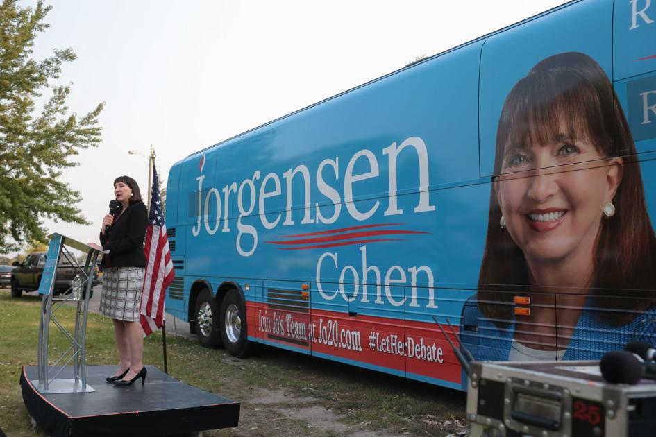 Libertarian Nominee Jorgensen Calls For Less Government In Idaho Falls Speech Government Postregister Com