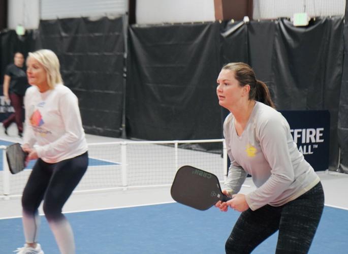 Spitfire Pickleball Idaho Falls' first indoor pickleball court