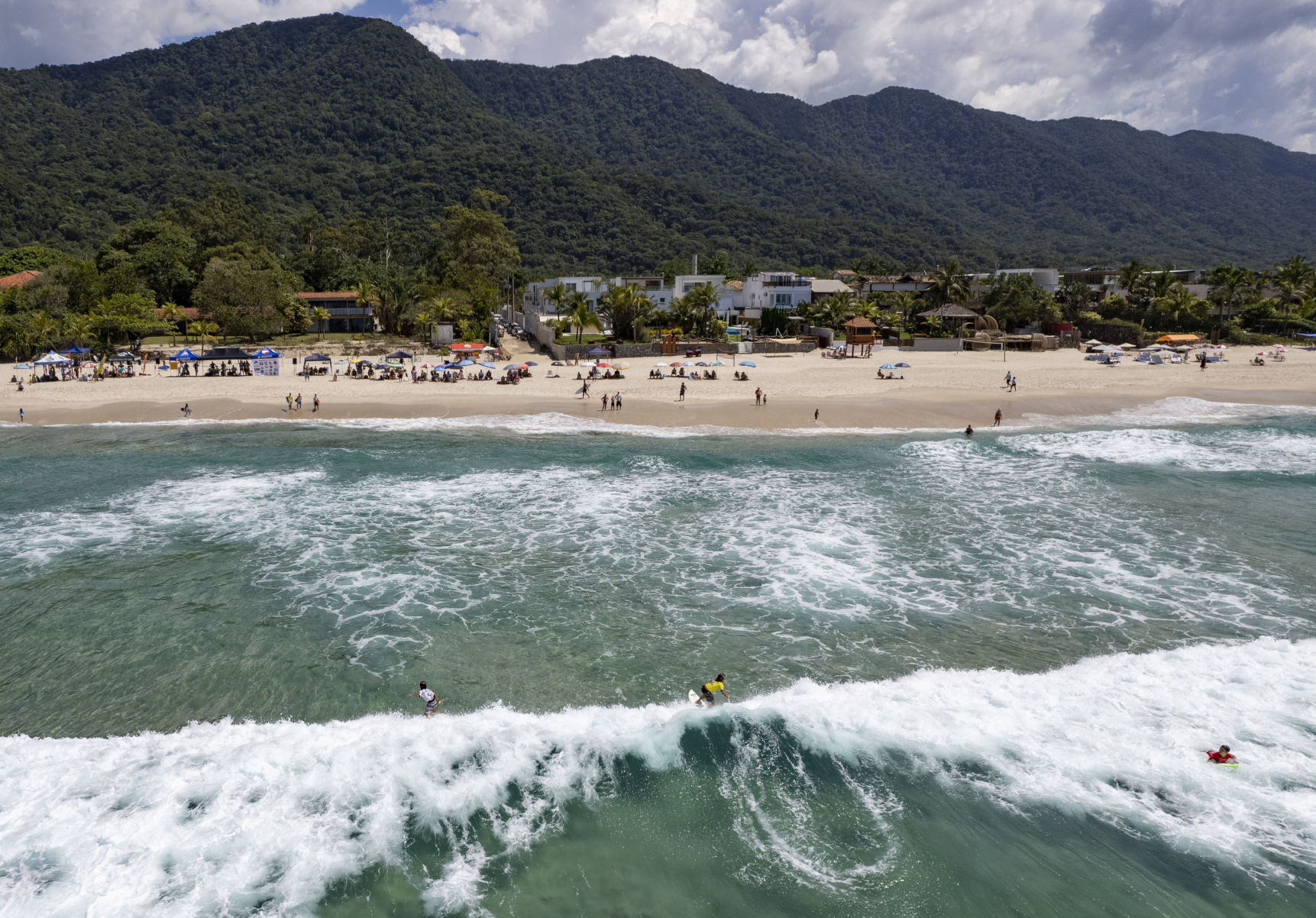 In the rainforest's shadow, Brazilian surf capital blossoms