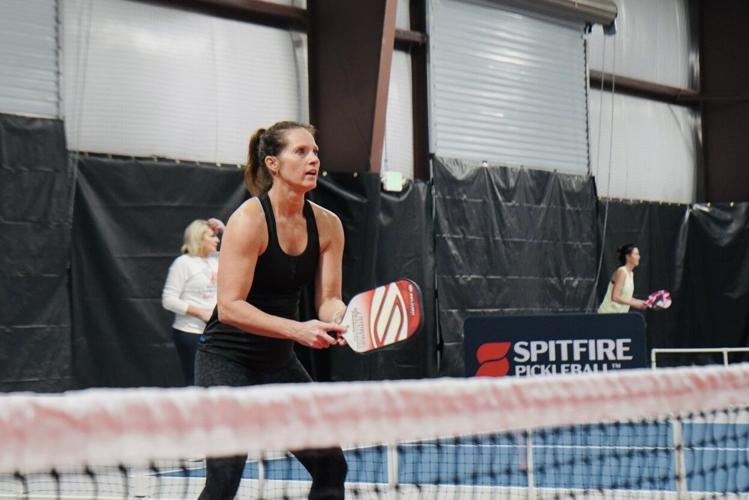 Spitfire Pickleball Idaho Falls' first indoor pickleball court