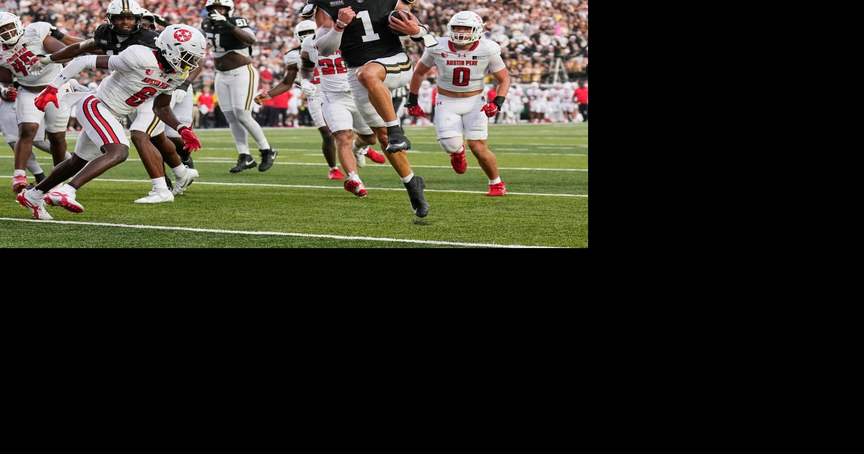 APTOPIX Austin Peay Vanderbilt Football