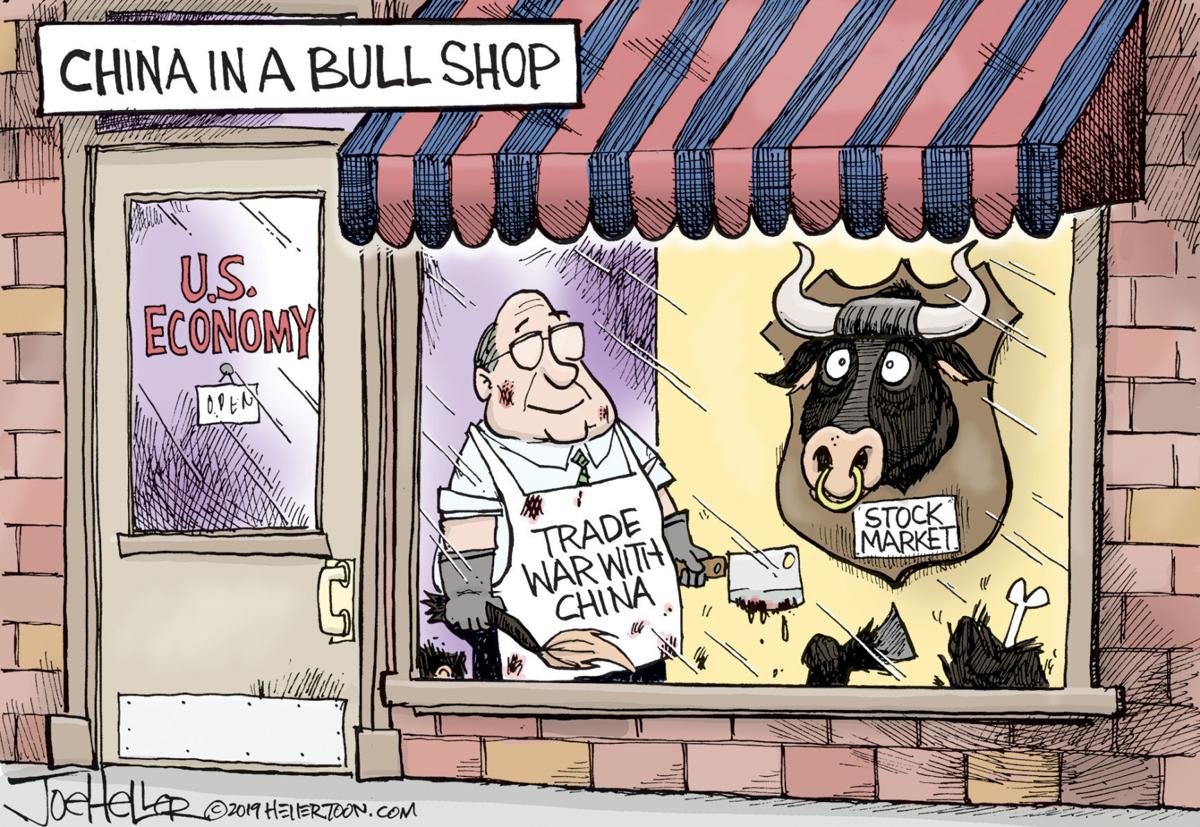 China In A Bull Shop Cartoons Postregister Com