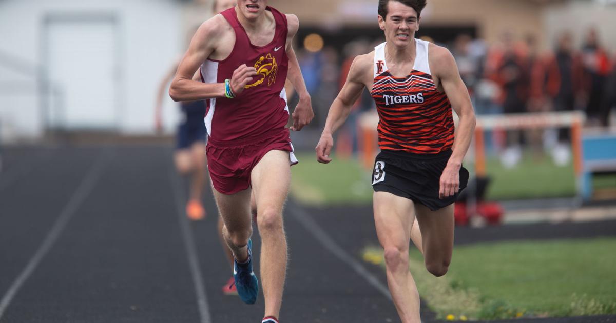 Track and field athletes battle through wind to claim titles to start ...