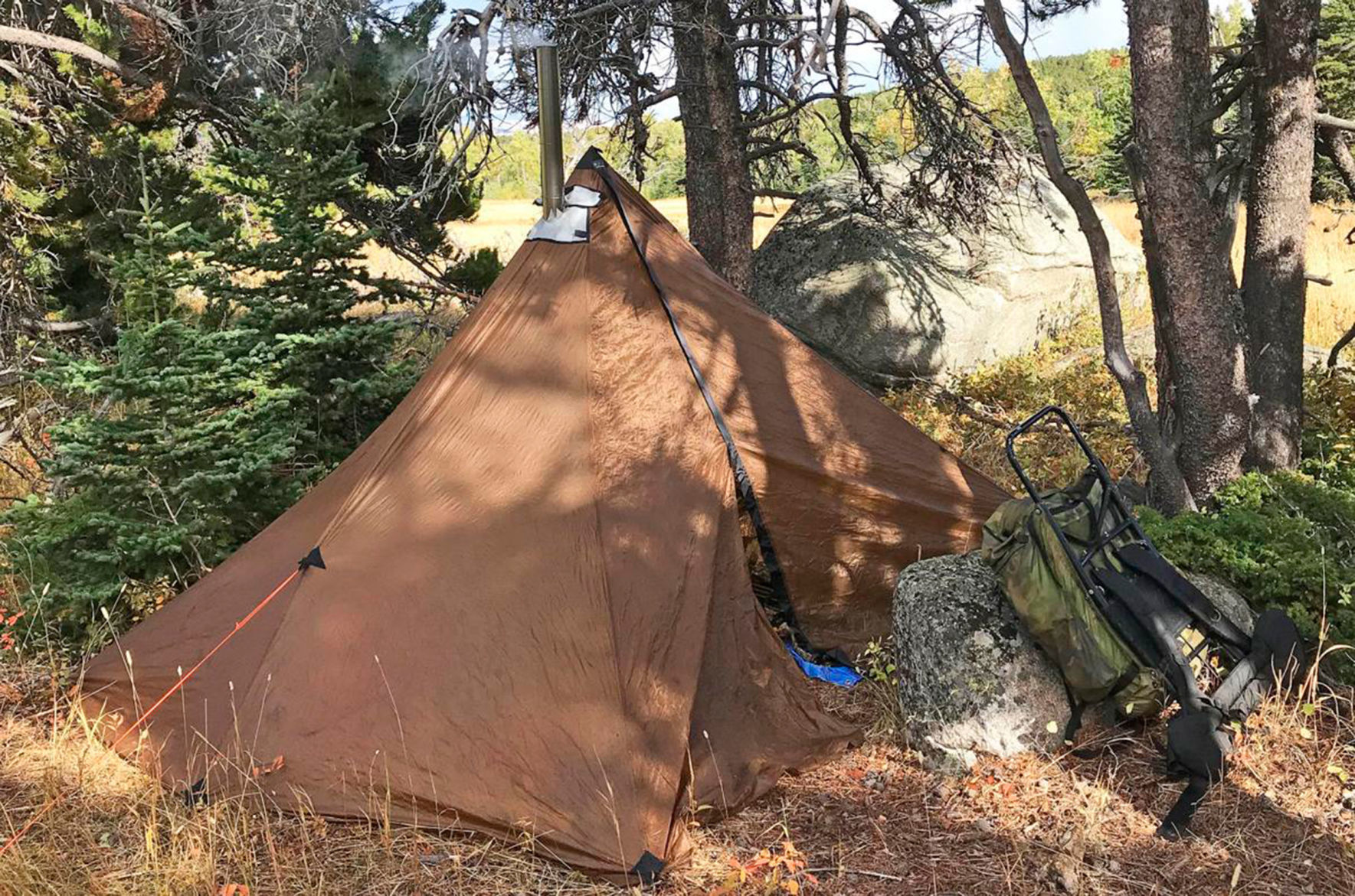 lightweight hot tent