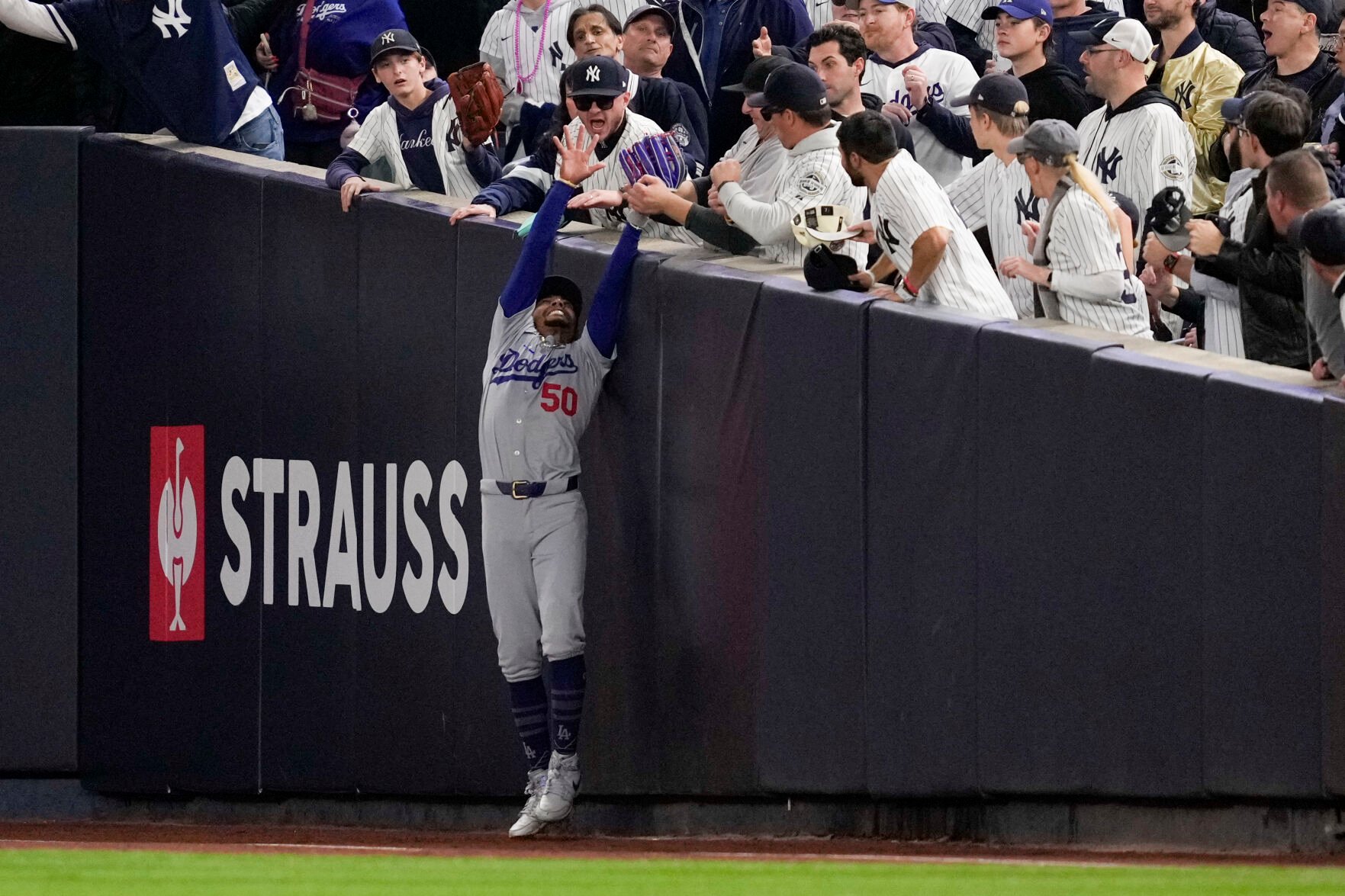 Yankee Stadium Fans Ejected After One Pries Ball Out Of Mookie Betts ...