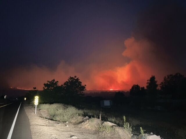 Point Fire Boise Plex fire near Micron in Boise impacting air quality, expected to be ...