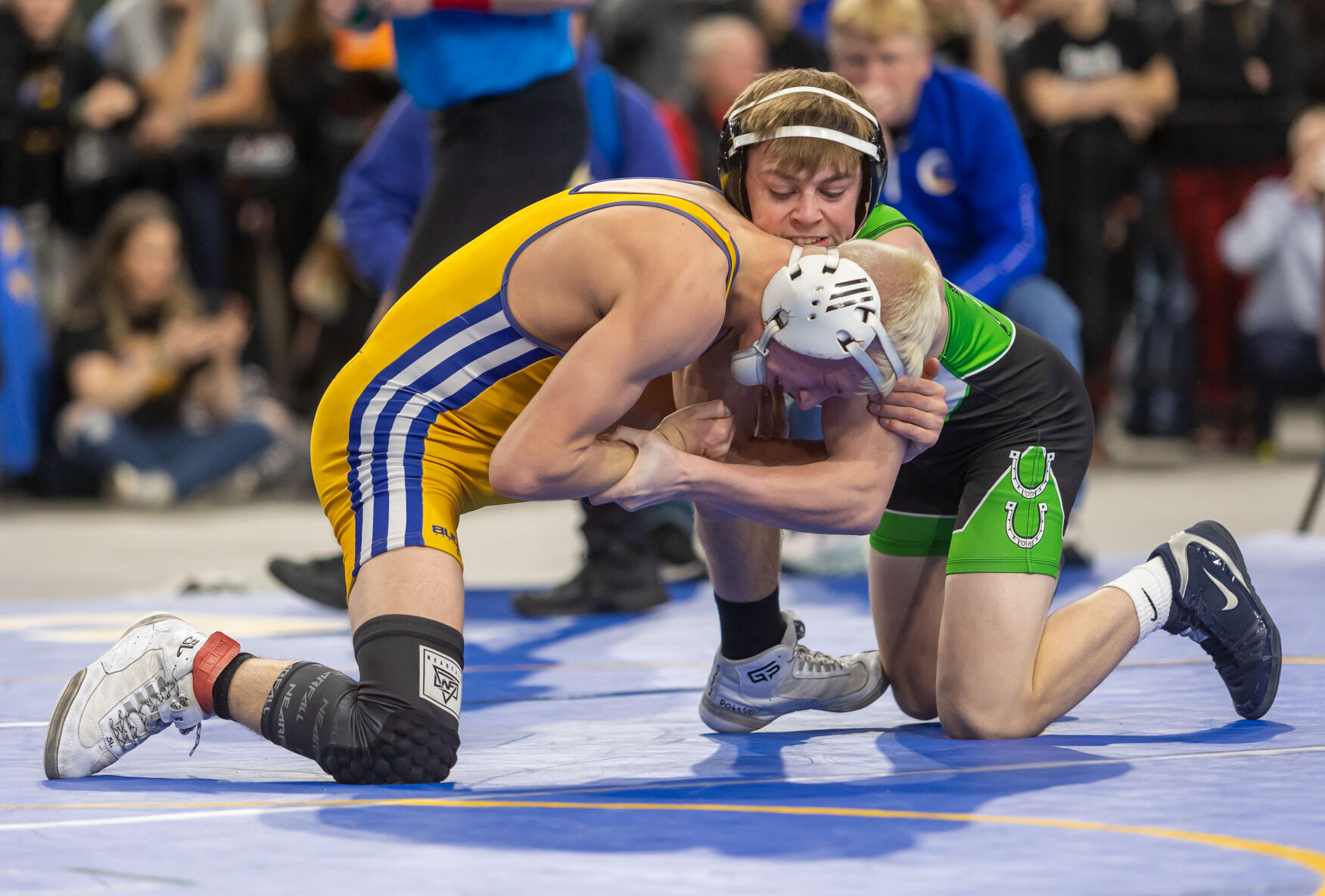HIGH SCHOOL WRESTLING Blackfoots Mauger wins third straight state title (5A/4A recap) PR Preps postregister pic