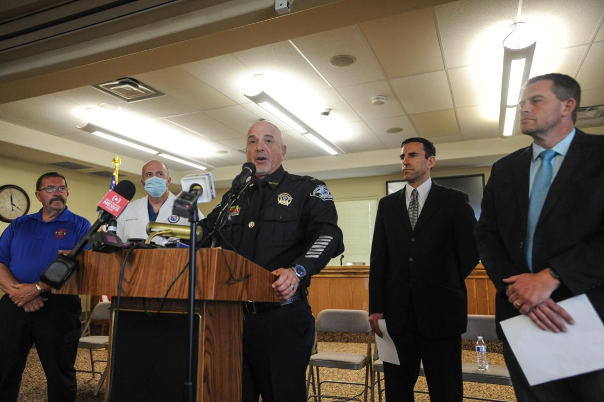 Rigby Middle School - school shooting press conference
