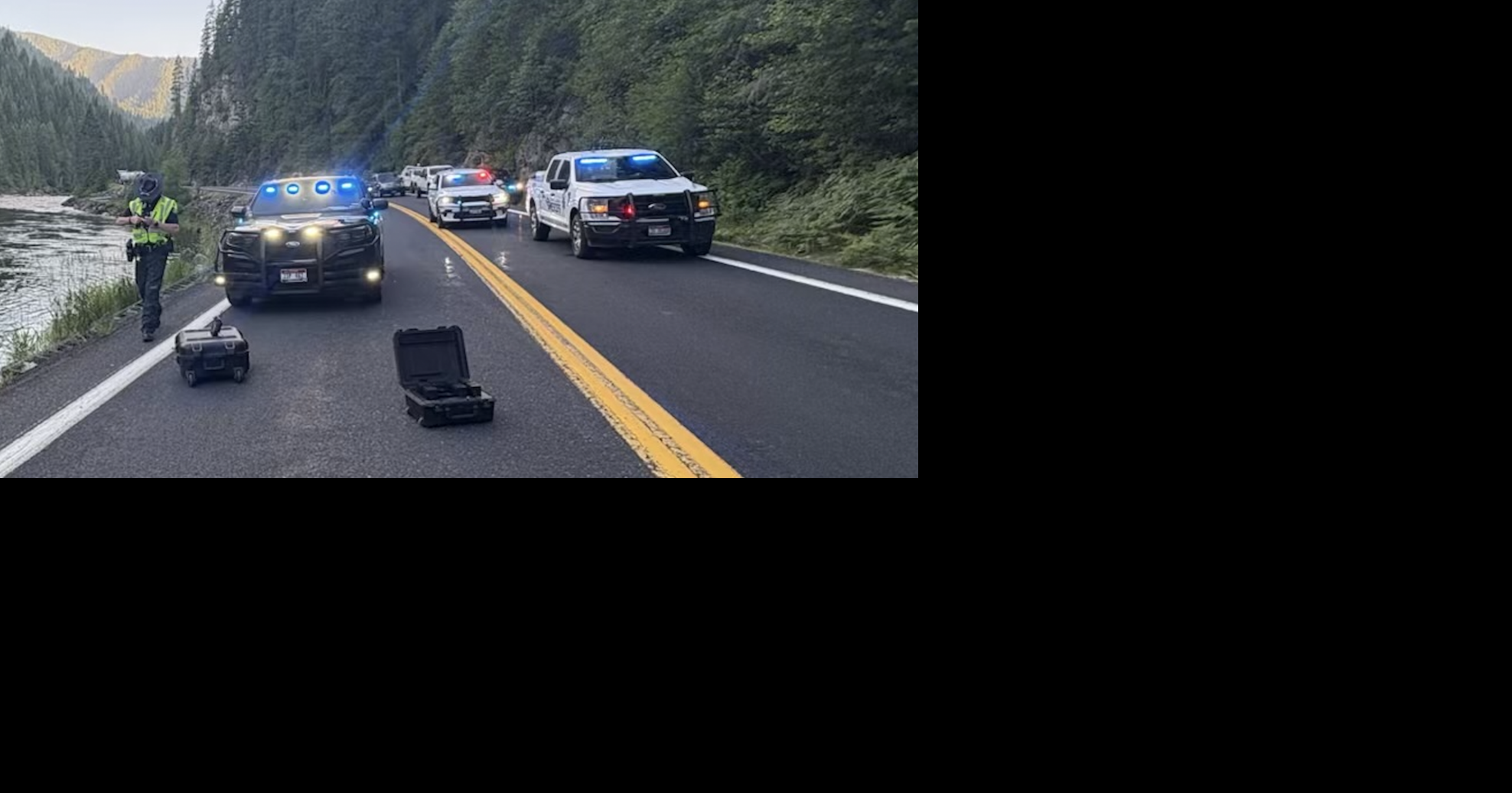 Three motorcyclists dead, pickup truck driver arrested following crash in north central Idaho