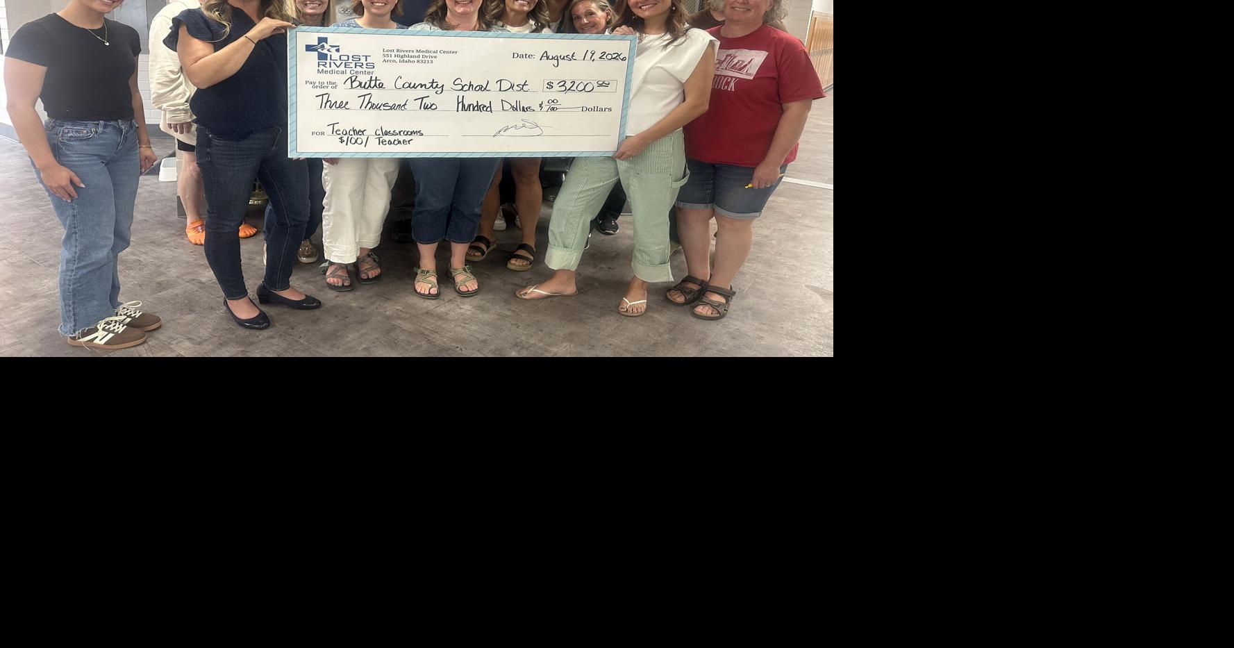 Lost Rivers Medical Center donates to Mackay, Arco schools