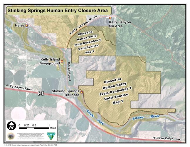 Blm Announces Winter Closures Of Stinking Springs Egin Hamer Areas Local News 0730