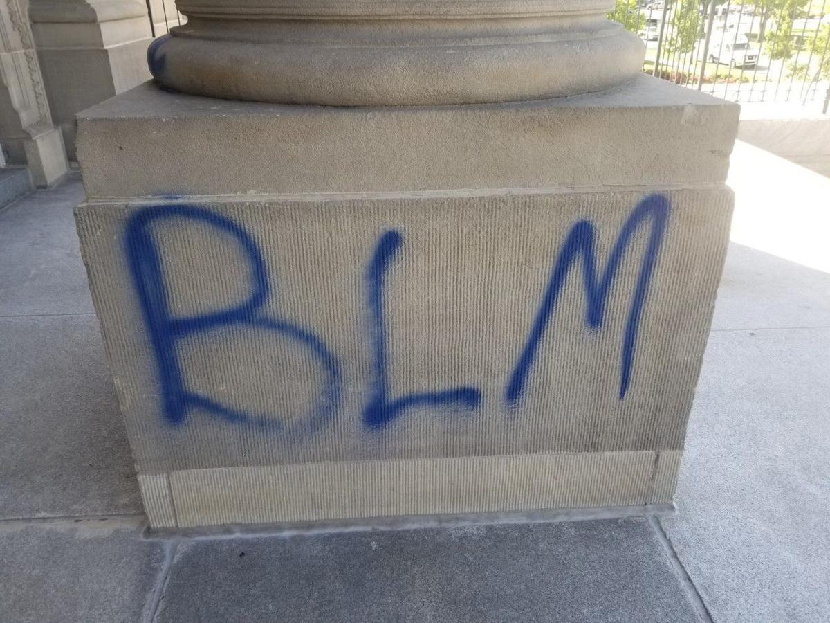 Boise Idaho Protest Blm Boise Teen Arrested On Suspicion Of Vandalizing Idaho Capitol