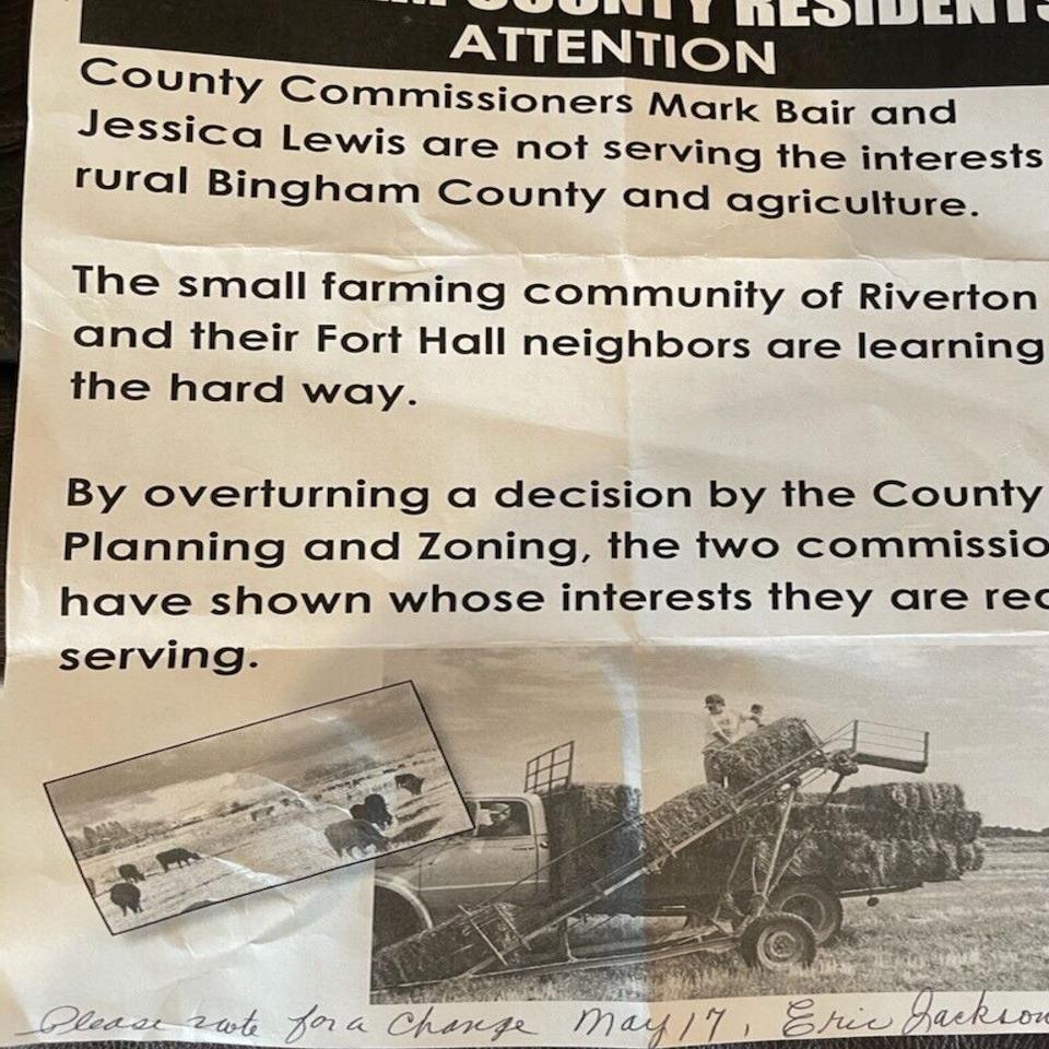 Anonymous fliers raise concerns with county officials | News |  postregister.com
