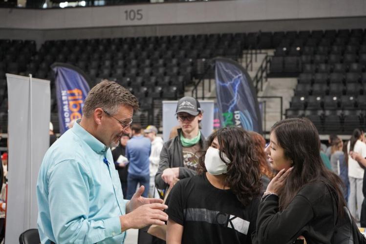 More than 1,500 students and 100 vendors attend D91 career fair