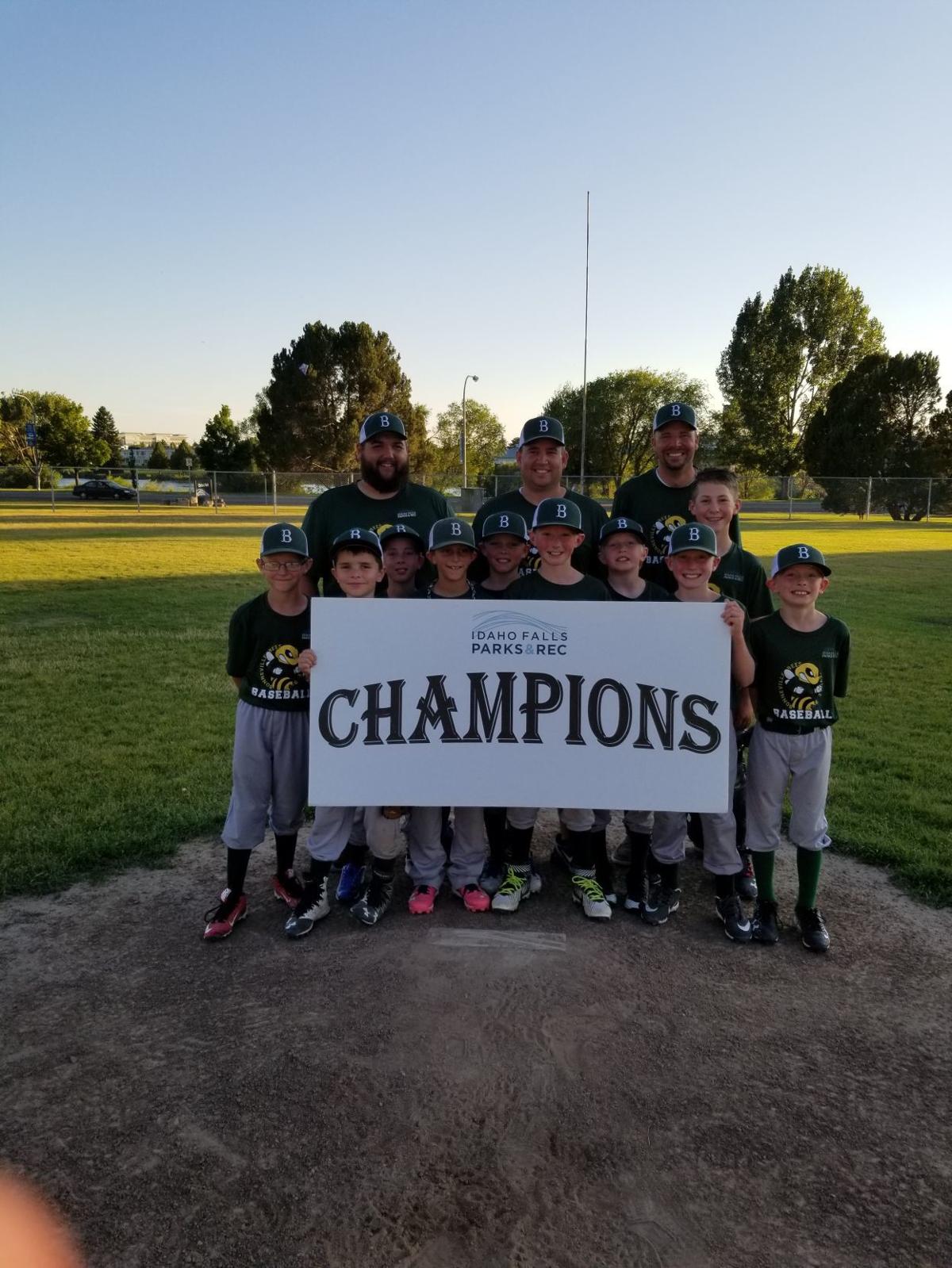 Idaho Falls Youth Baseball Champions Sports