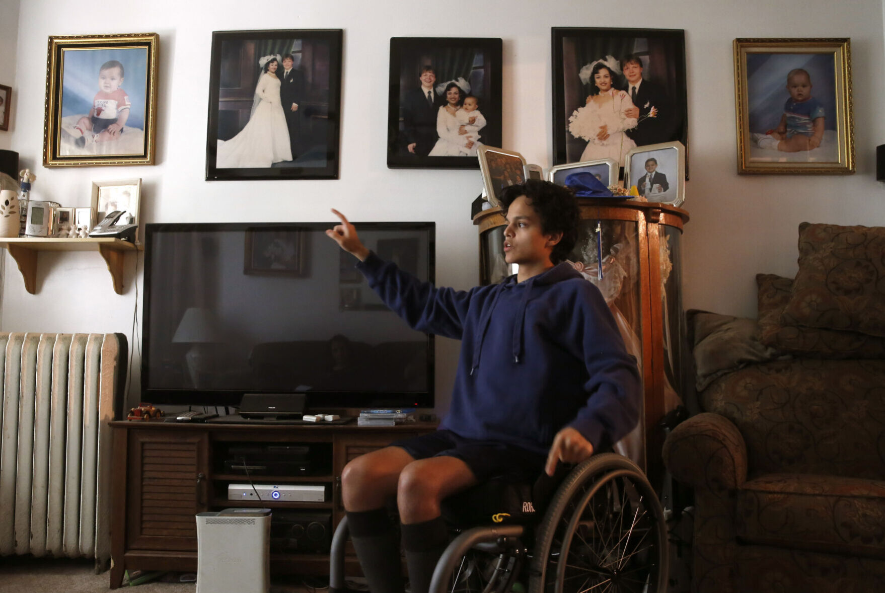 Resilience Story A bullet, a wheelchair, then perseverance Features postregister