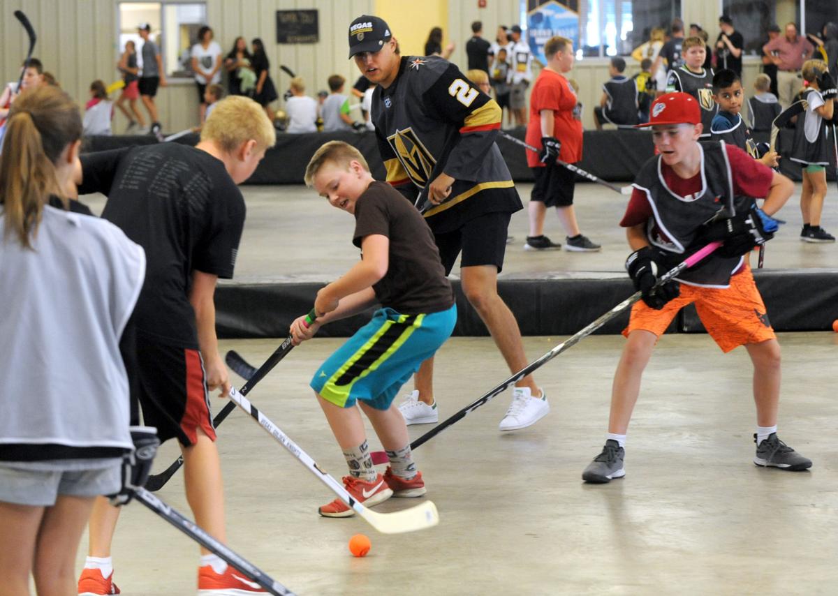 Nhl S Golden Knights Come Through Idaho Falls For Youth Hockey