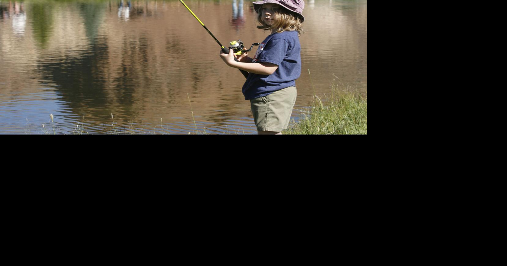Kids' derby draws 53 youths on free fishing day