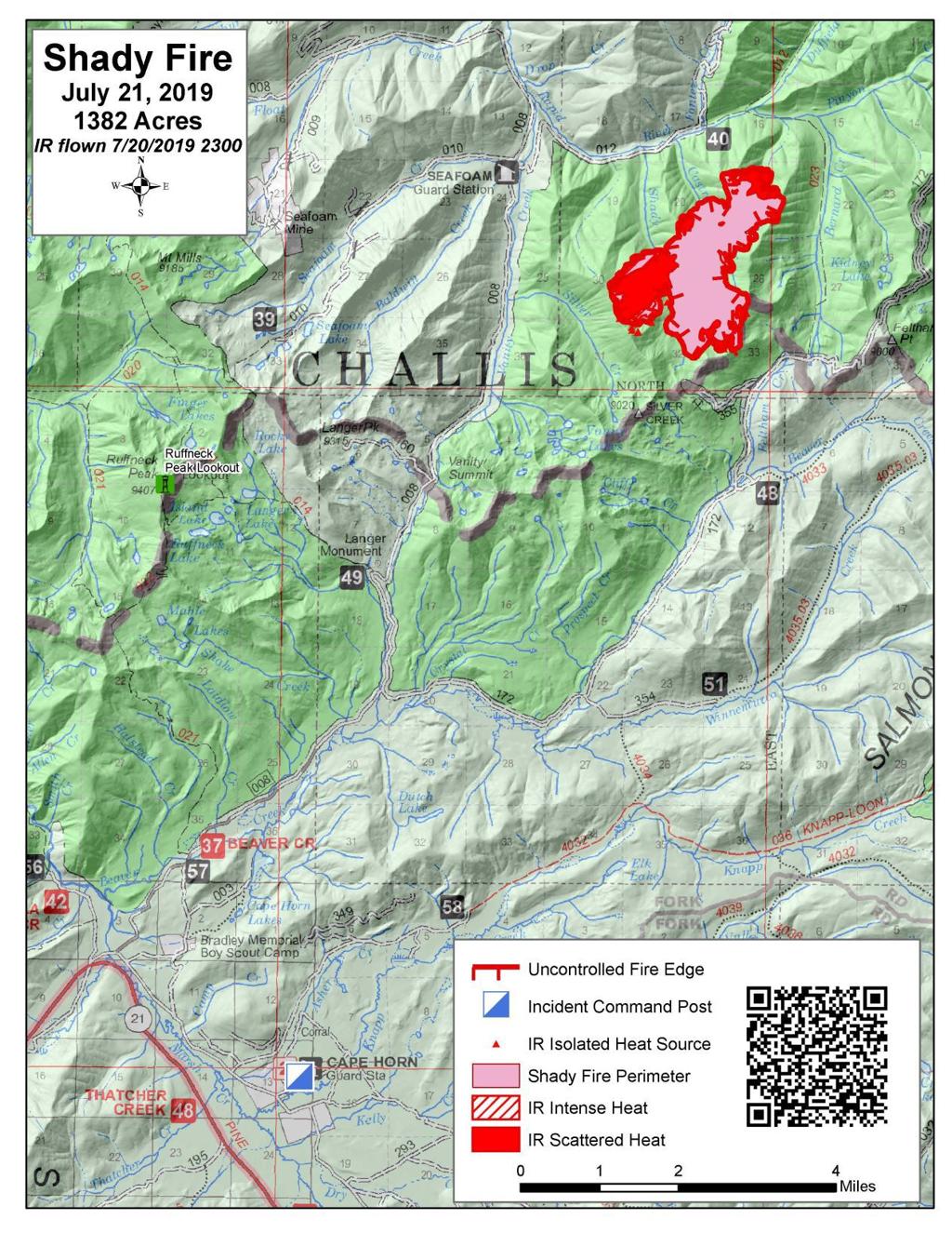 Wildfire Map Idaho 2022