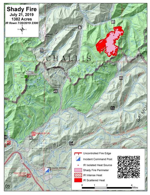 Map F Fires In Idaho July 2022